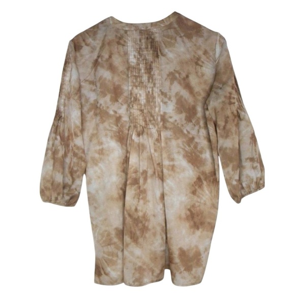 Chico's Watercolor Boho Tunic Blouse M - Picture 8 of 8